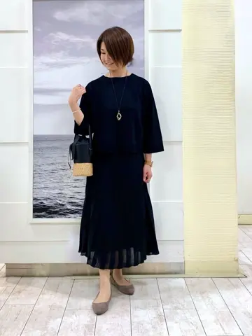 自由区 中鉢 コーディネート画像