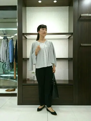 自由区 新保 コーディネート画像