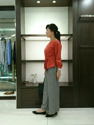 自由区 新保 コーディネート画像