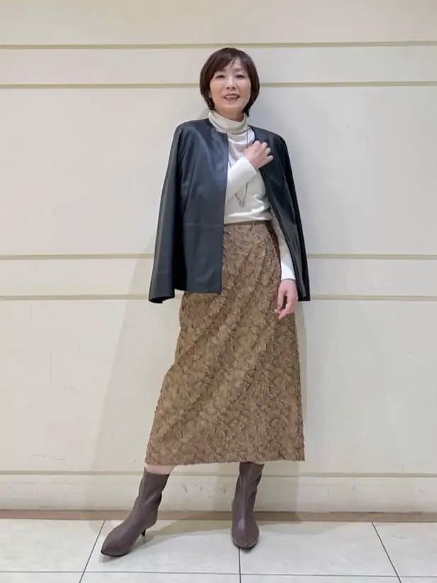 自由区 maruri コーディネート画像