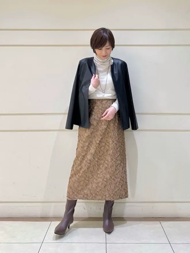 自由区 maruri コーディネート画像