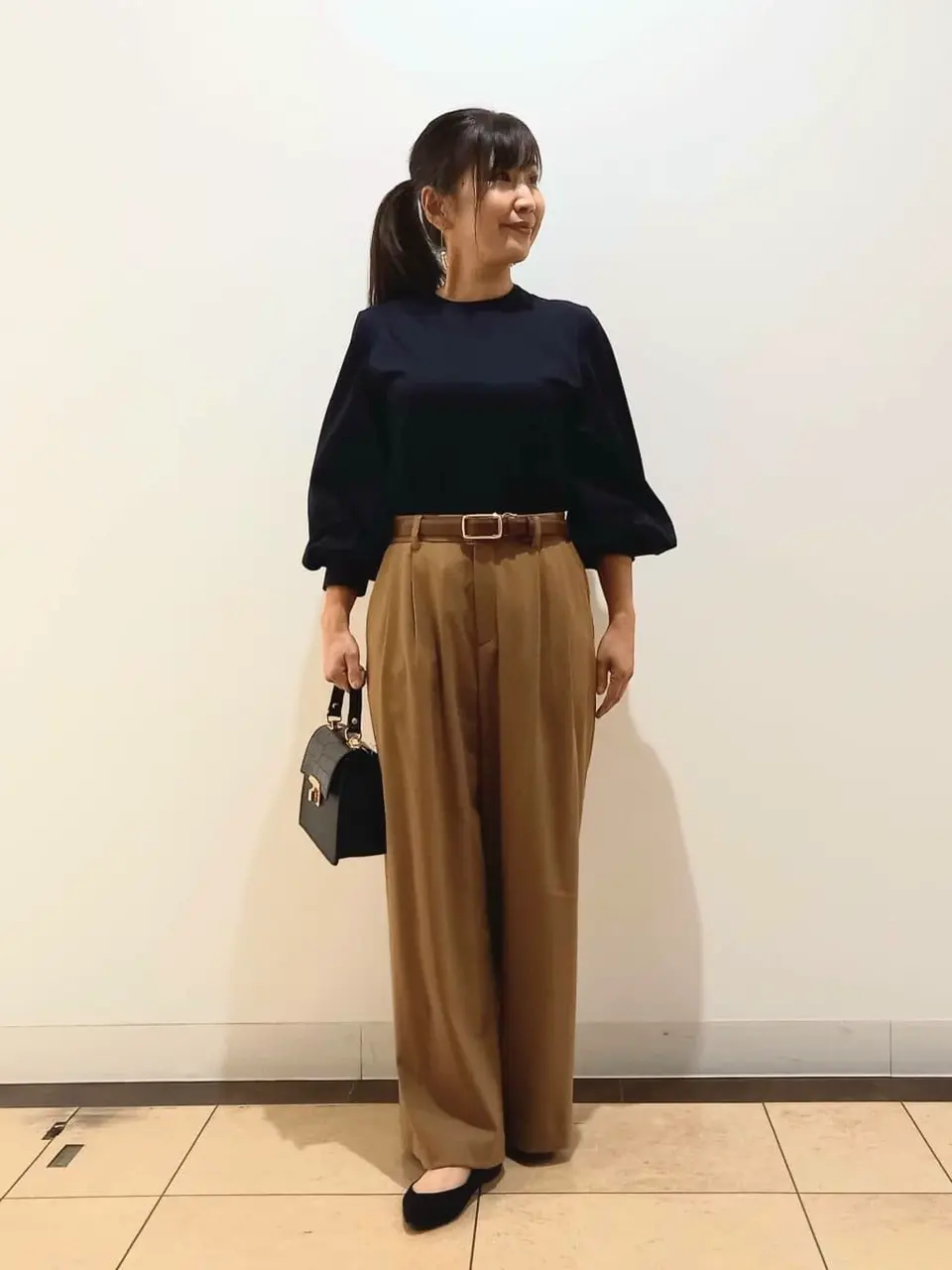 自由区 中川 コーディネート画像