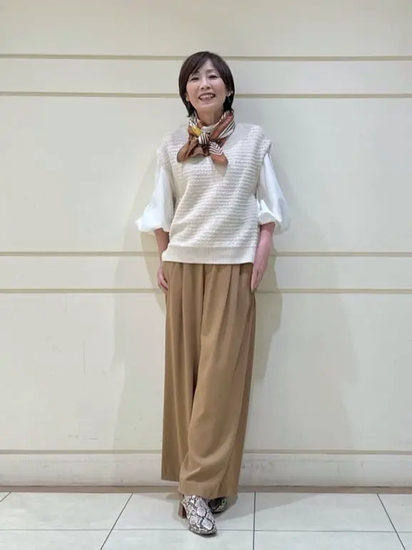 自由区 maruri コーディネート画像