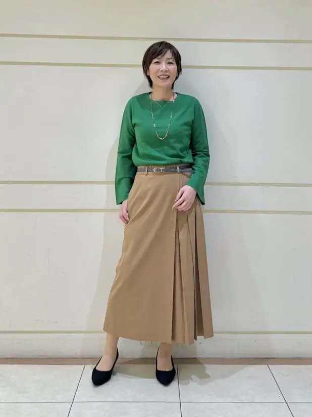 自由区 maruri コーディネート画像