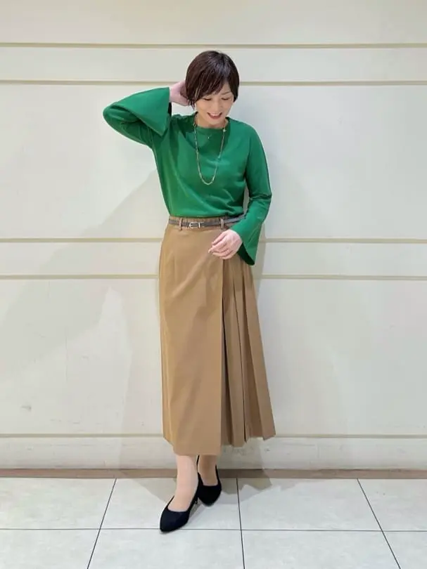 自由区 maruri コーディネート画像