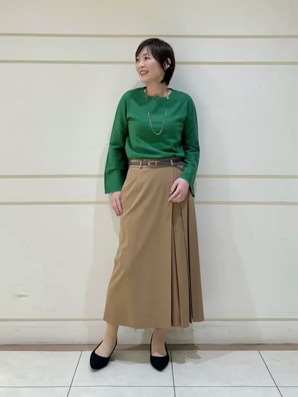 自由区 maruri コーディネート画像