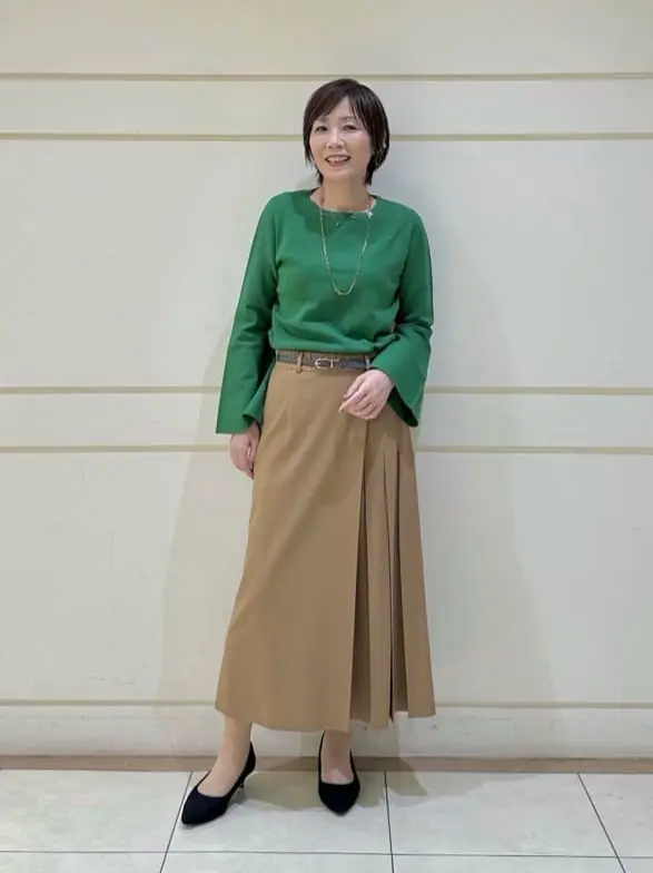 自由区 maruri コーディネート画像