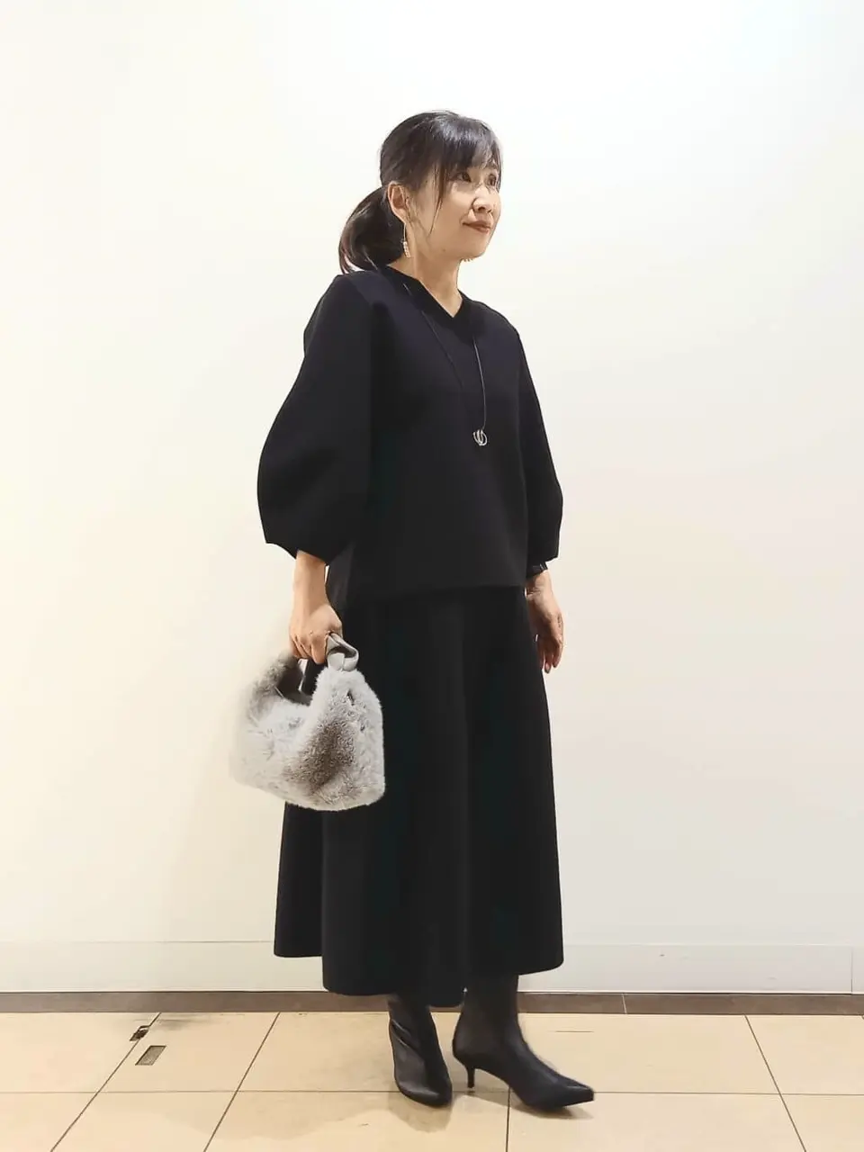 自由区 中川 コーディネート画像