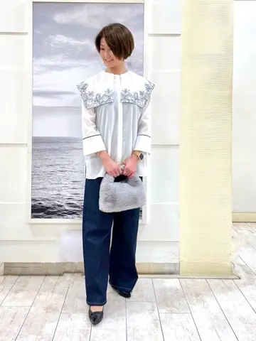 自由区 中鉢 コーディネート画像