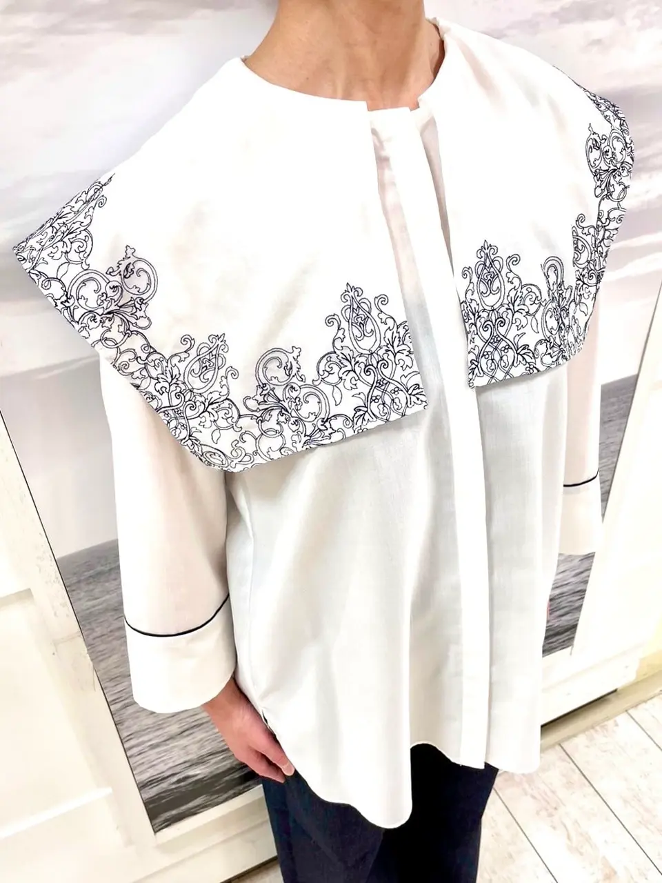 自由区 中鉢 コーディネート画像