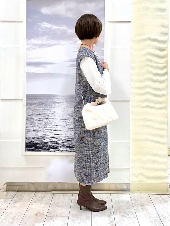 自由区 中鉢 コーディネート画像