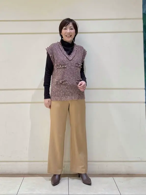 自由区 maruri コーディネート画像