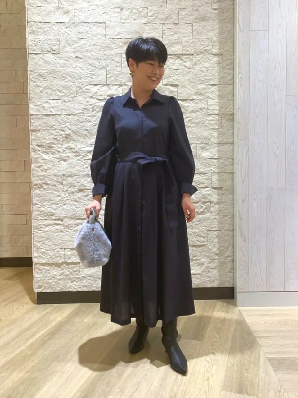 自由区 田中 コーディネート画像