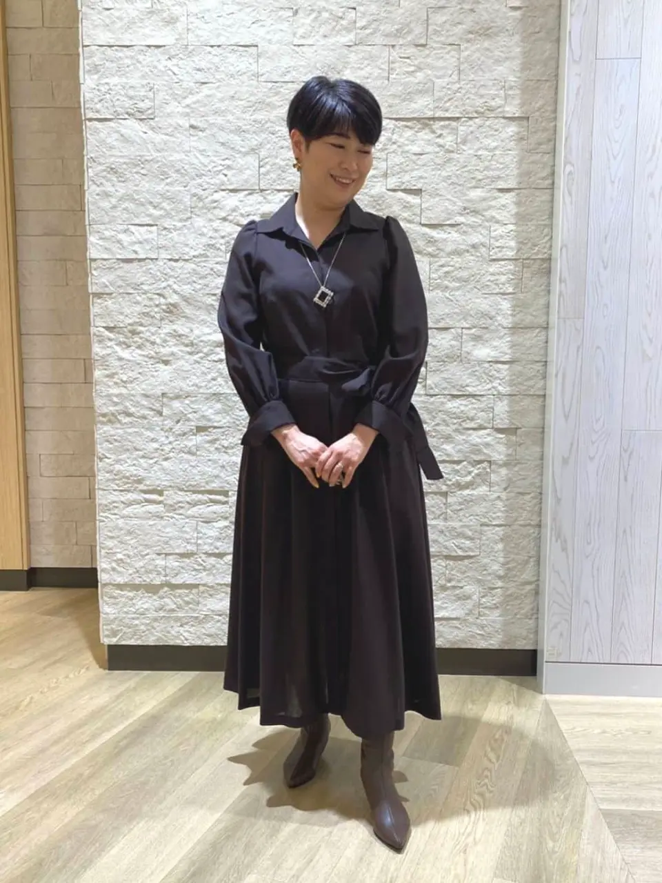 自由区 田中 コーディネート画像