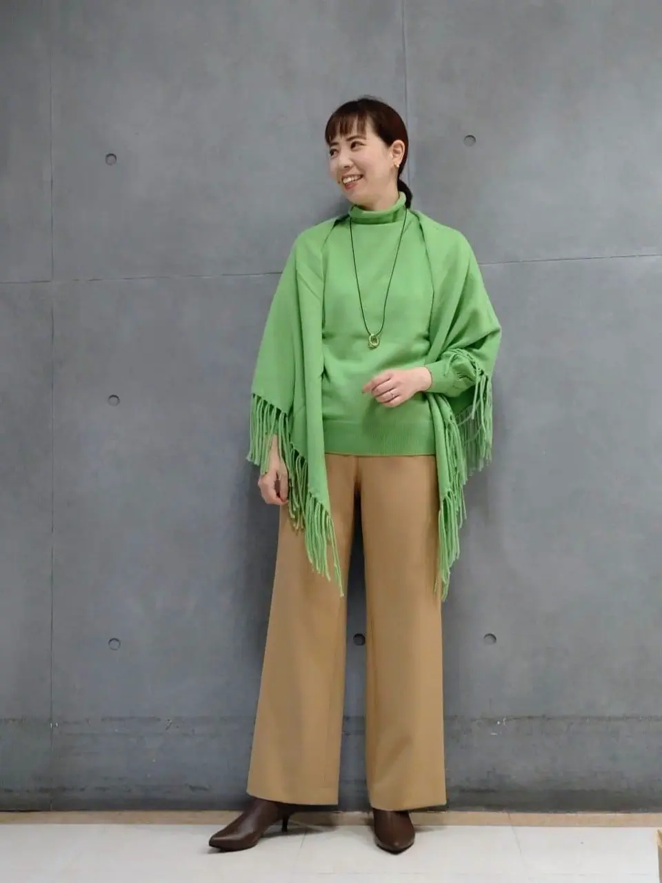  丸尾 コーディネート画像