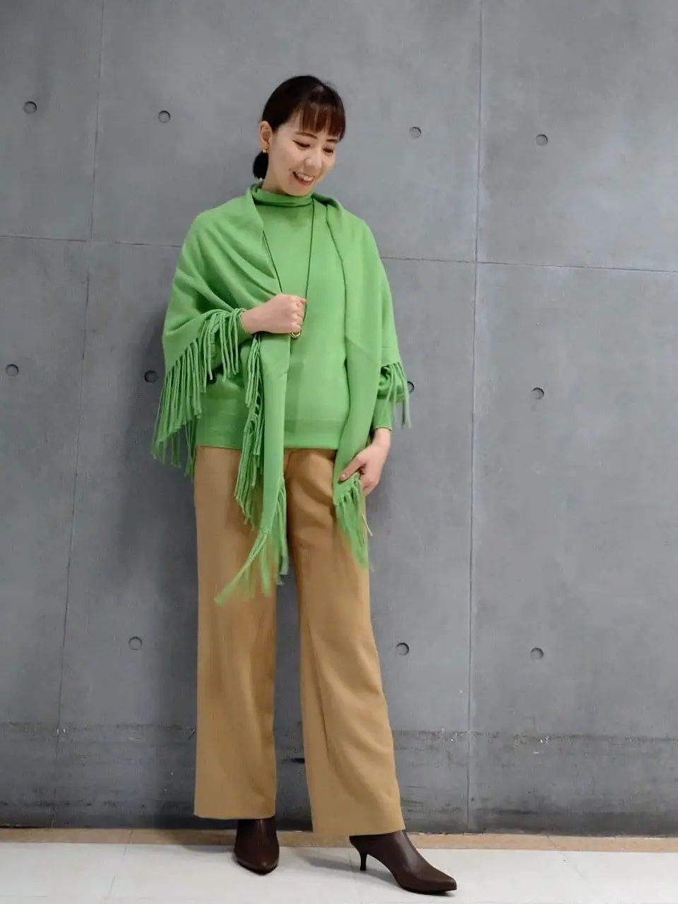 自由区 丸尾 コーディネート画像