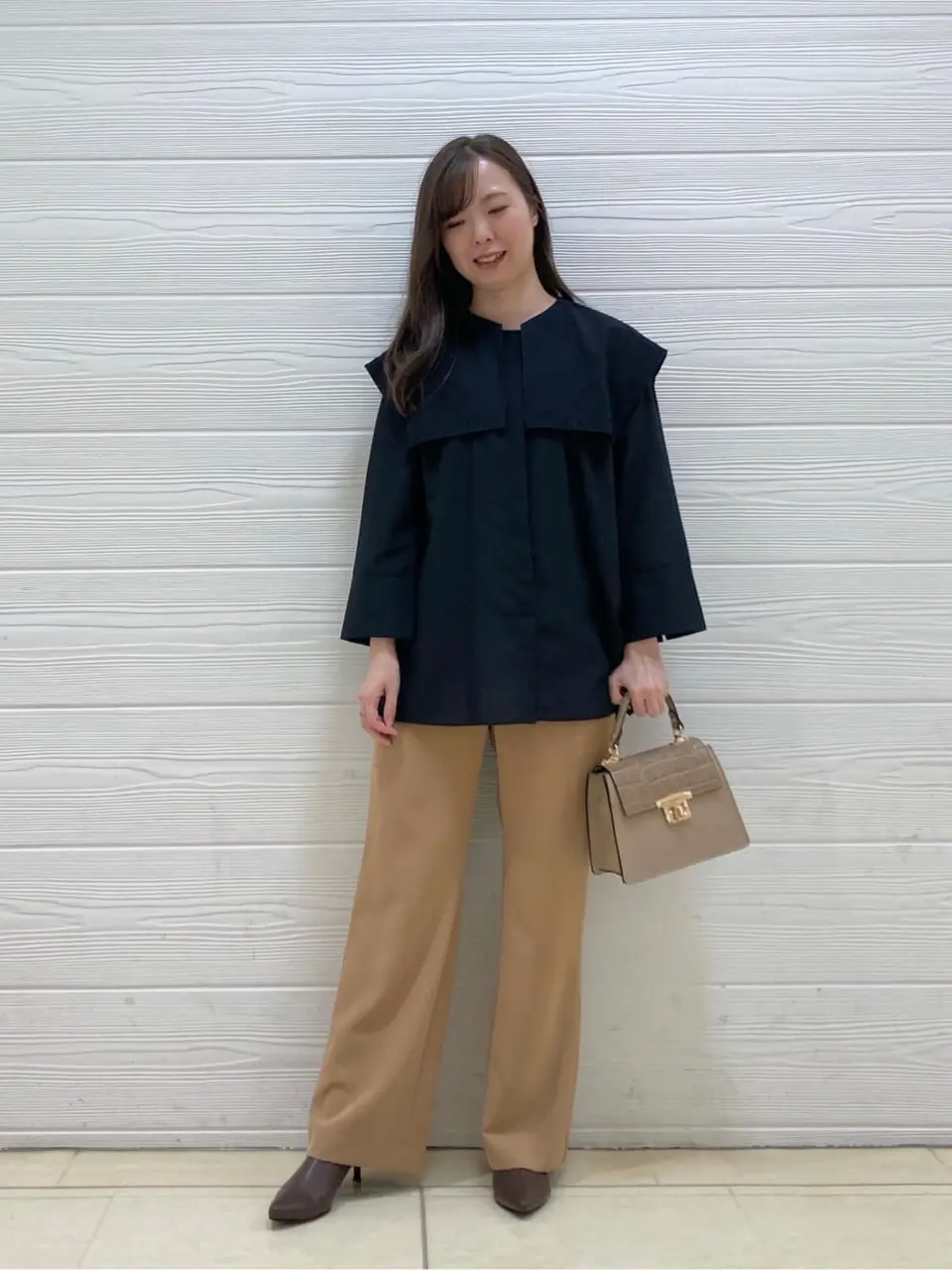  檀 コーディネート画像