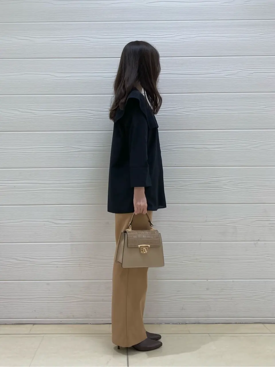 自由区 檀 コーディネート画像