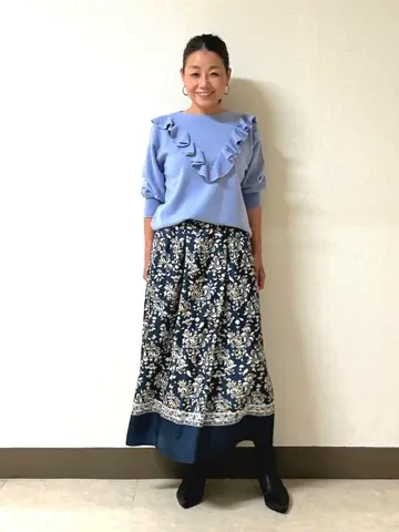 自由区 坂本 コーディネート画像