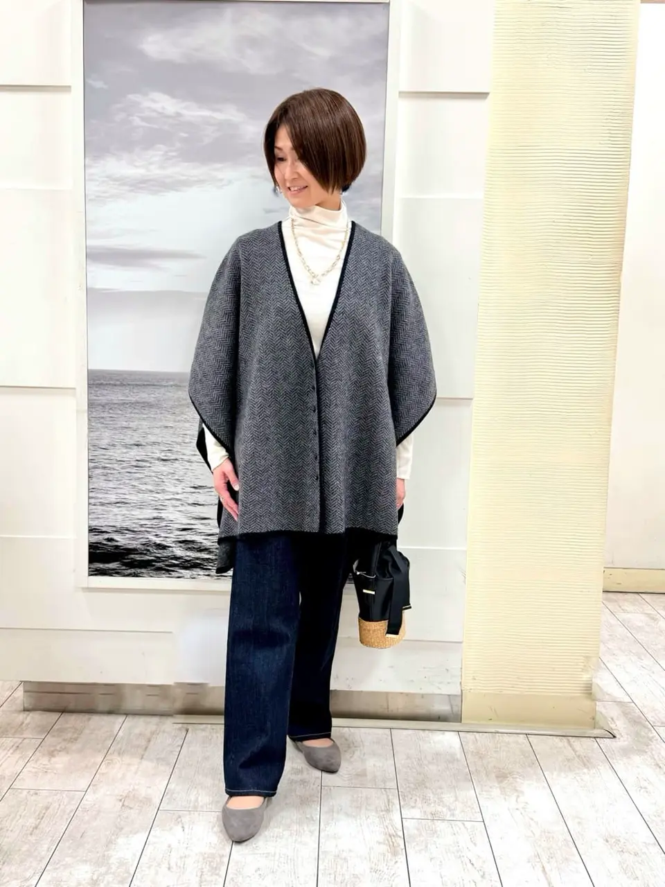  中鉢 コーディネート画像