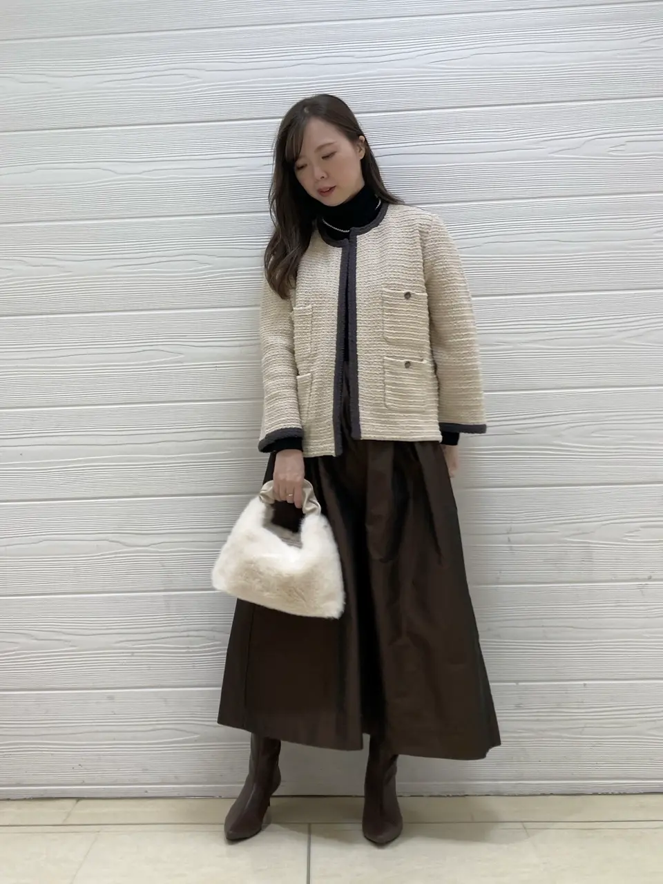  檀 コーディネート画像