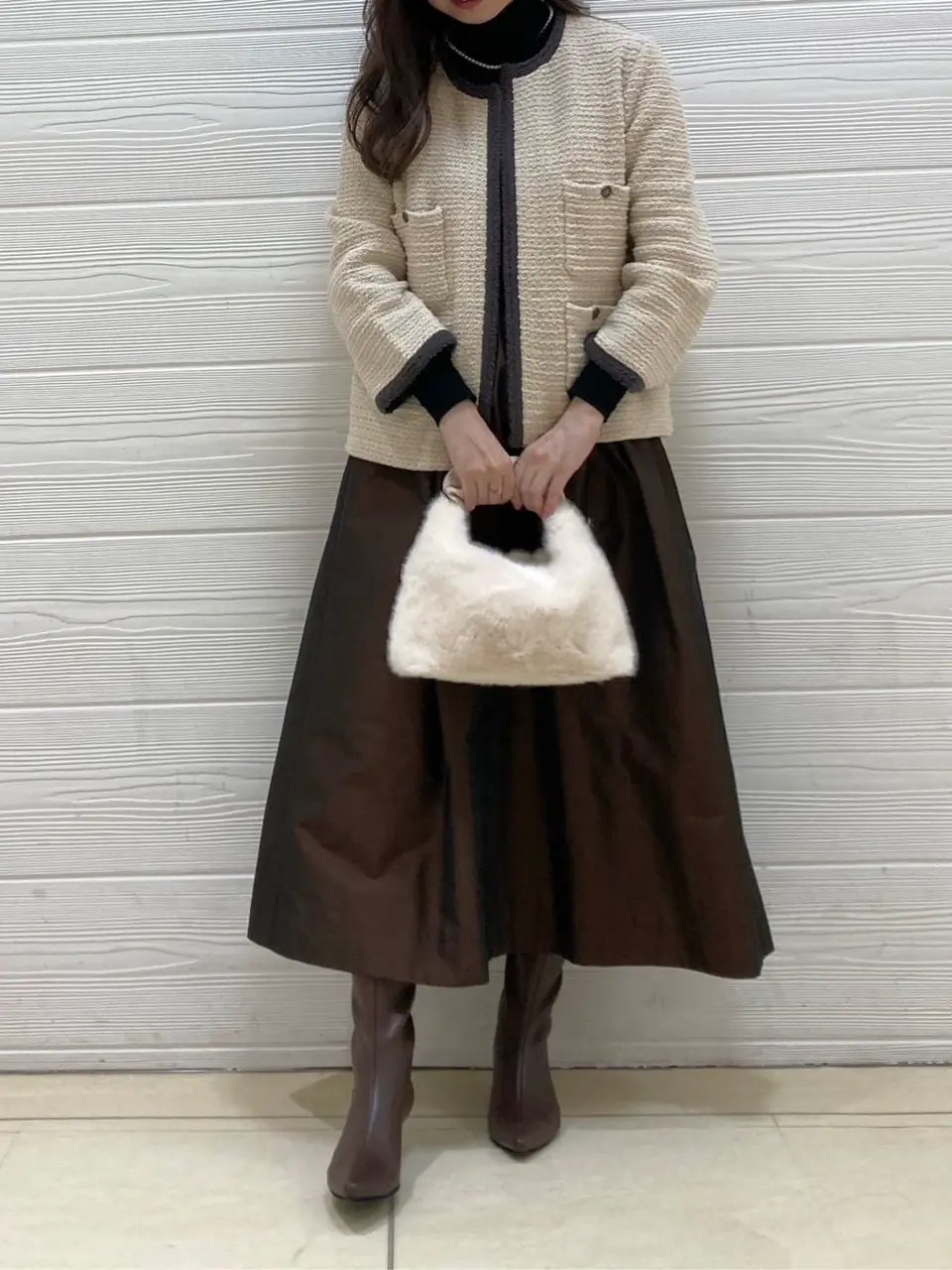 自由区 檀 コーディネート画像