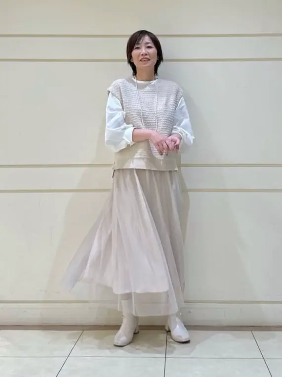 自由区 maruri コーディネート画像