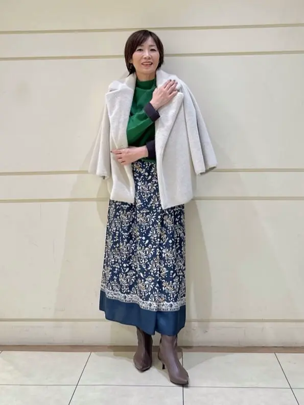 自由区 maruri コーディネート画像