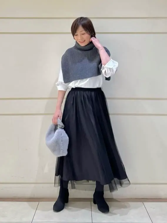 自由区 maruri コーディネート画像