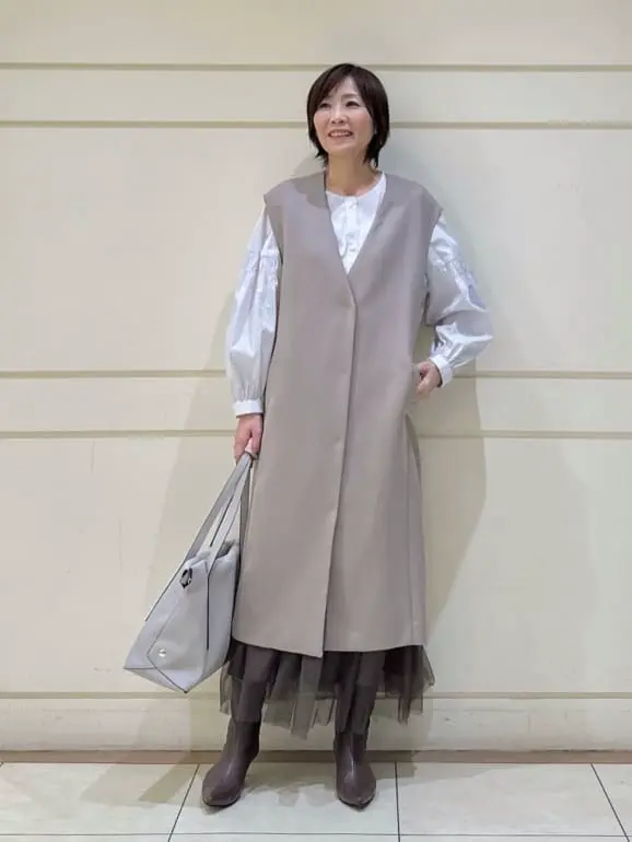 自由区 maruri コーディネート画像