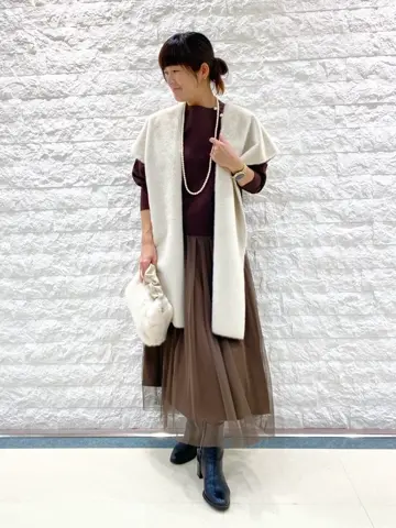 自由区 林 コーディネート画像