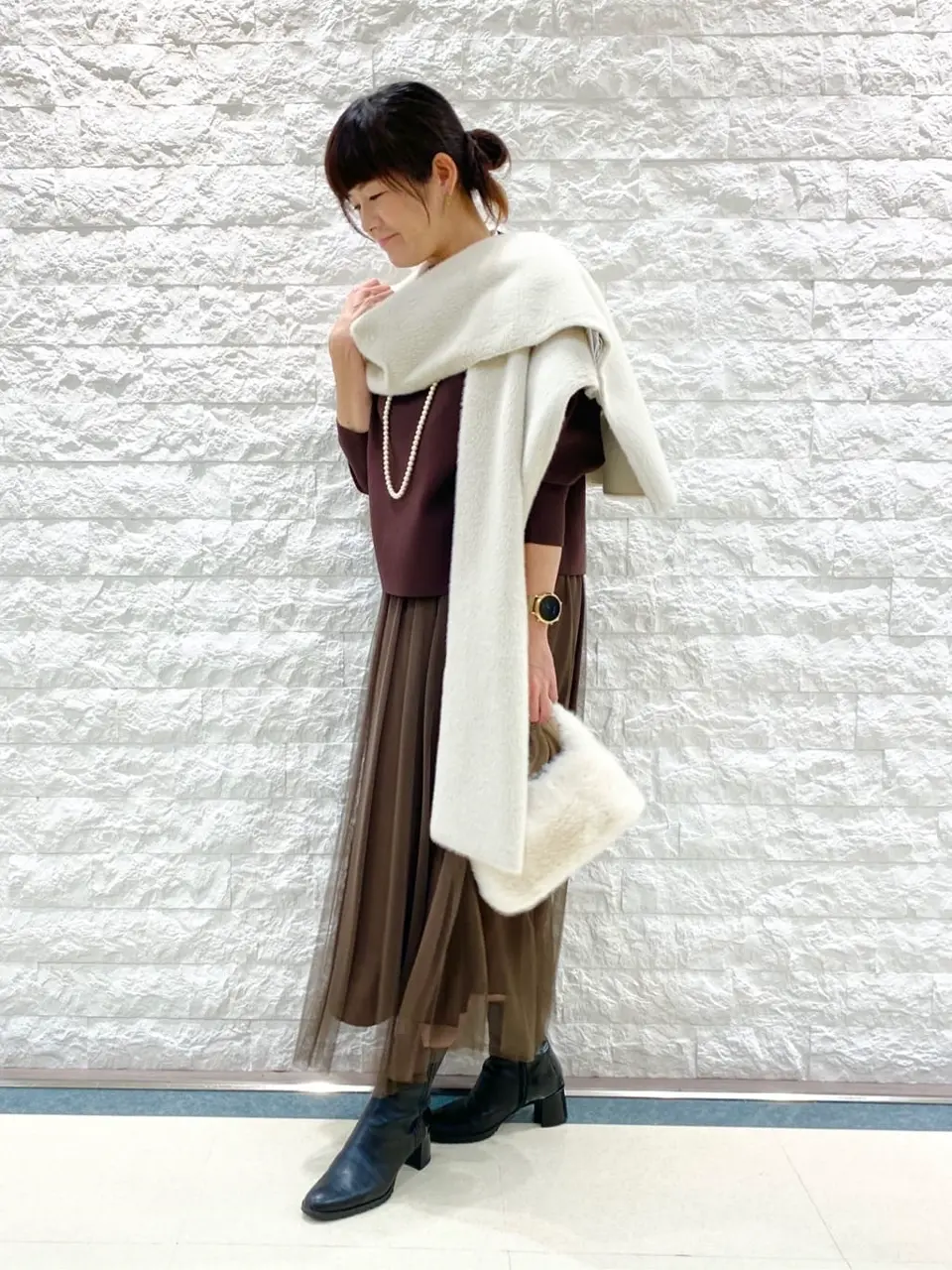 自由区 林 コーディネート画像