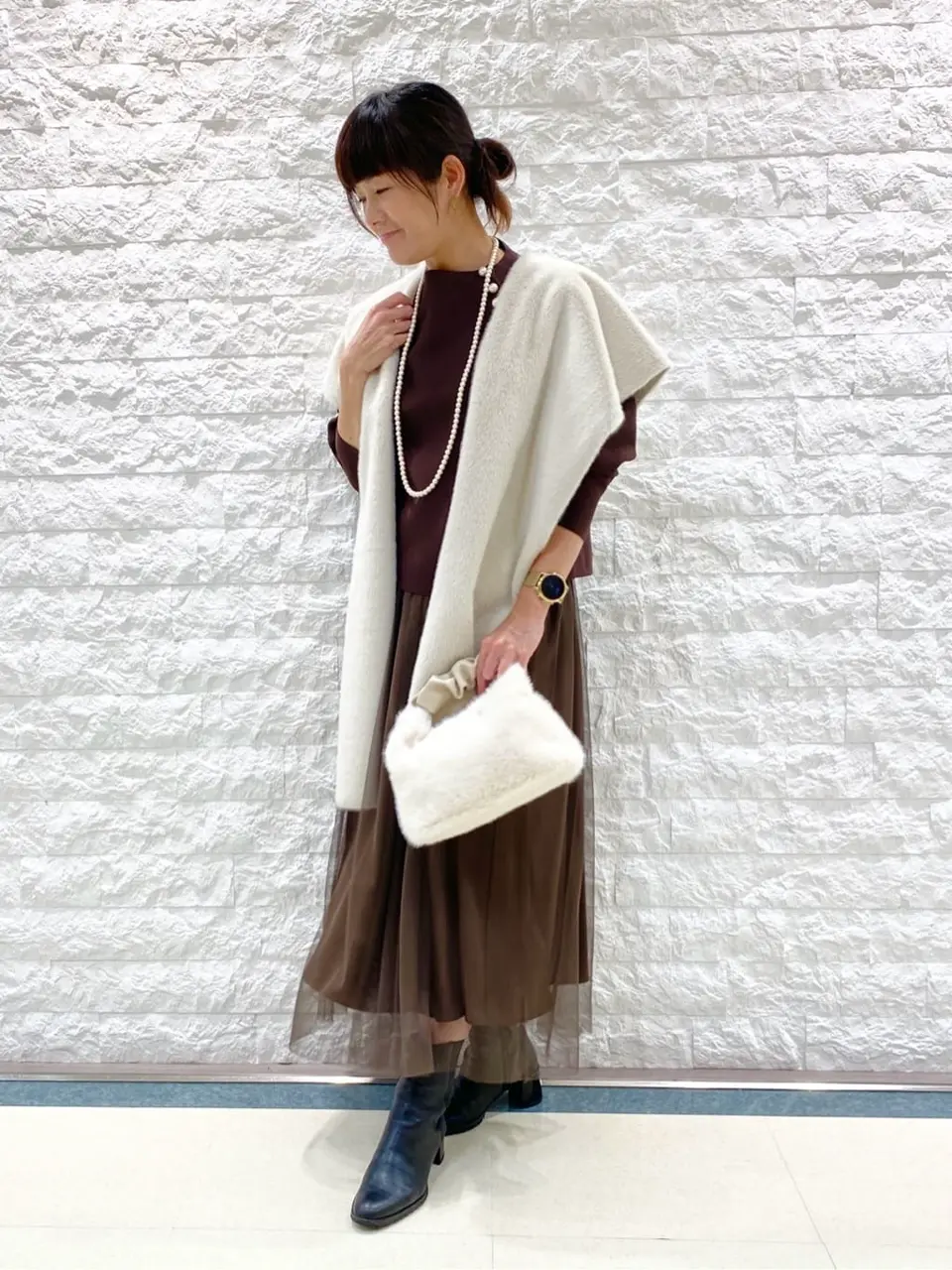 自由区 林 コーディネート画像