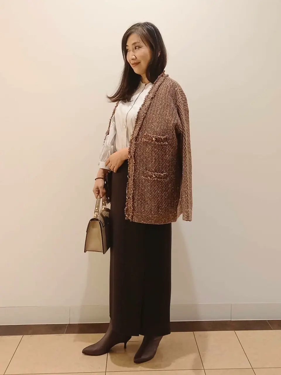 自由区 中川 コーディネート画像