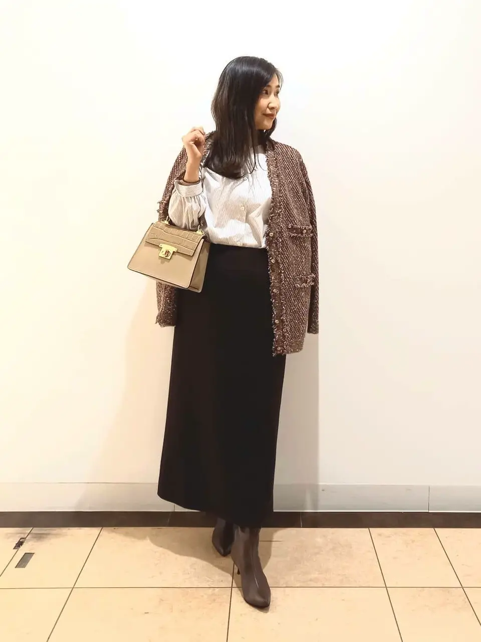 自由区 中川 コーディネート画像