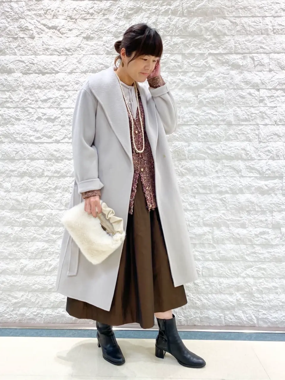 自由区 林 コーディネート画像