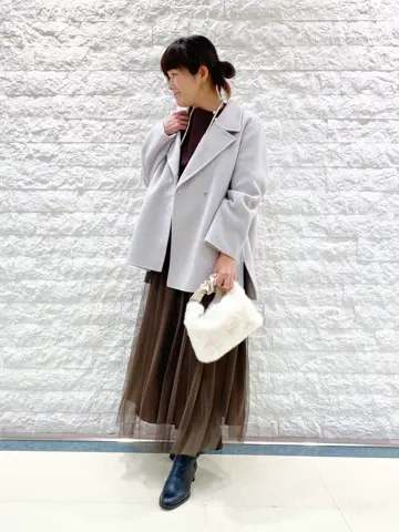 自由区 林 コーディネート画像