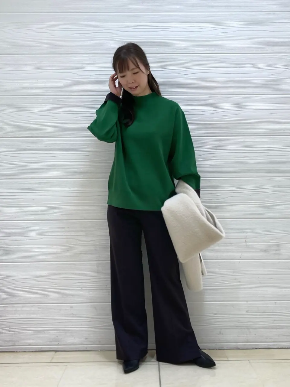  檀 コーディネート画像