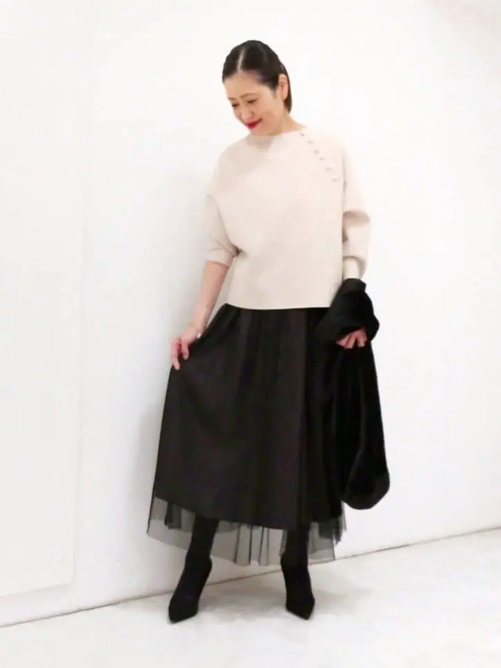 自由区 八田 コーディネート画像