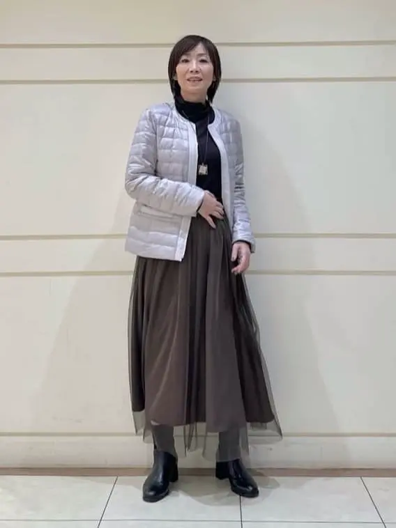 自由区 maruri コーディネート画像