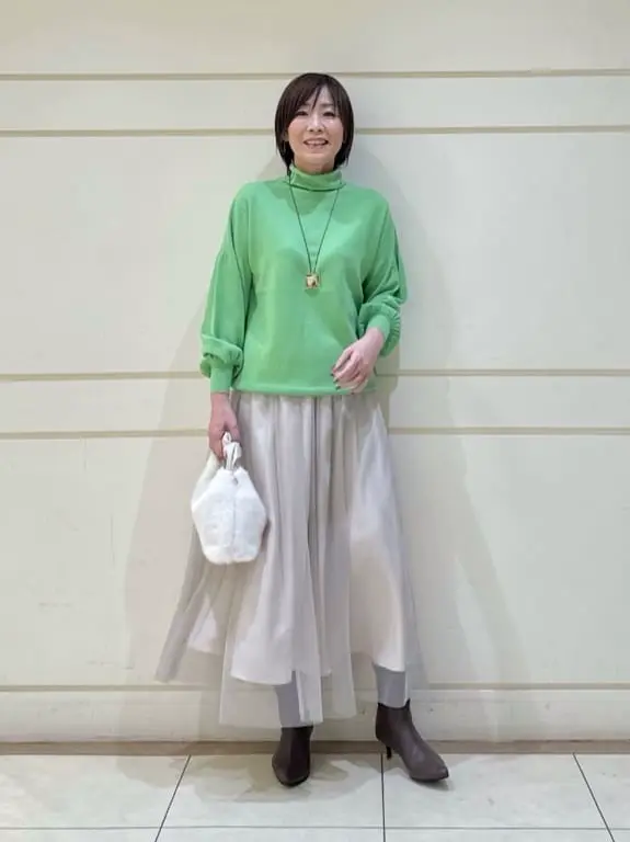 自由区 maruri コーディネート画像