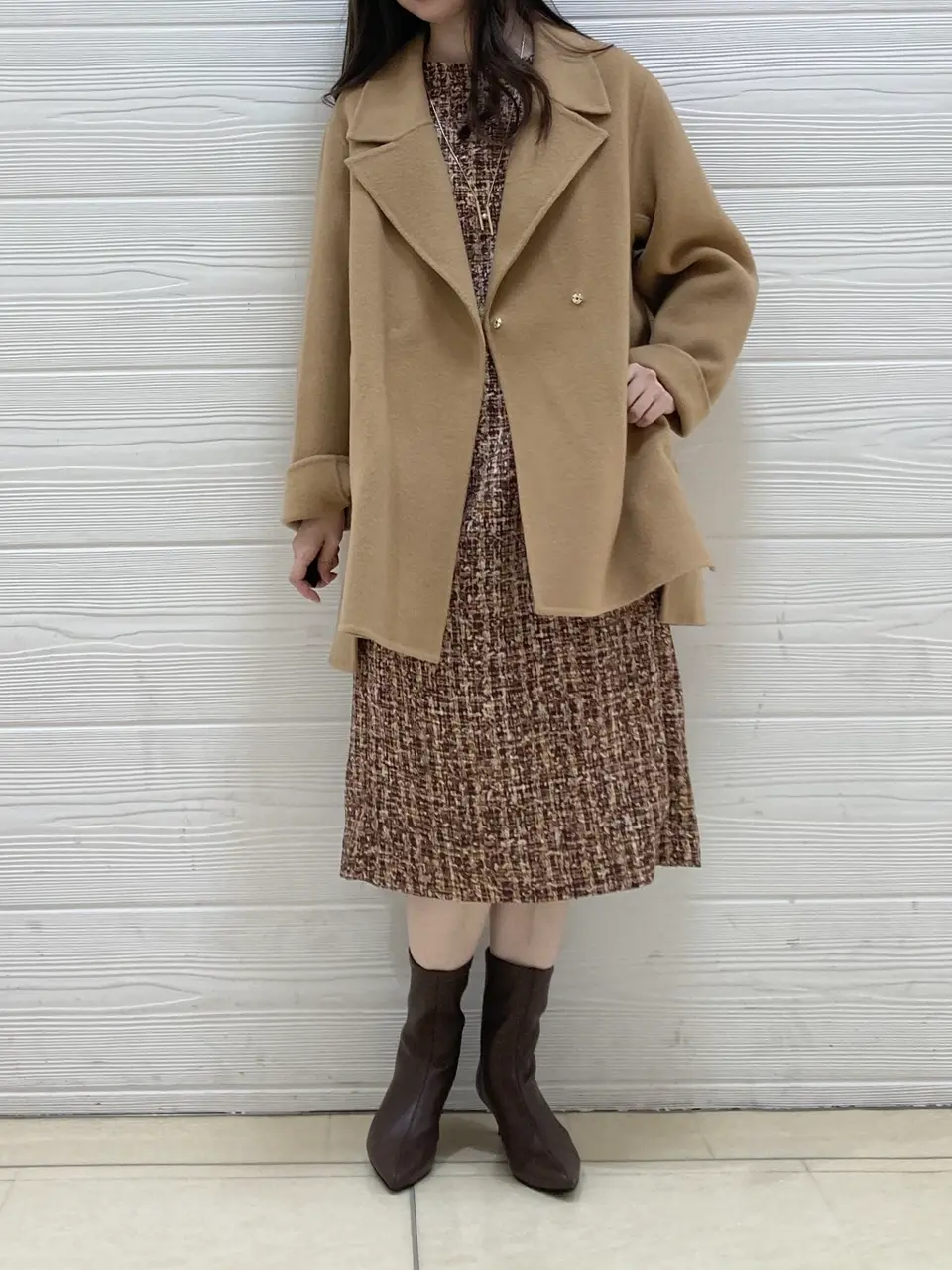 自由区 檀 コーディネート画像