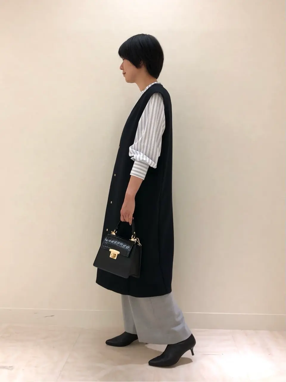 自由区 スタッフ コーディネート画像