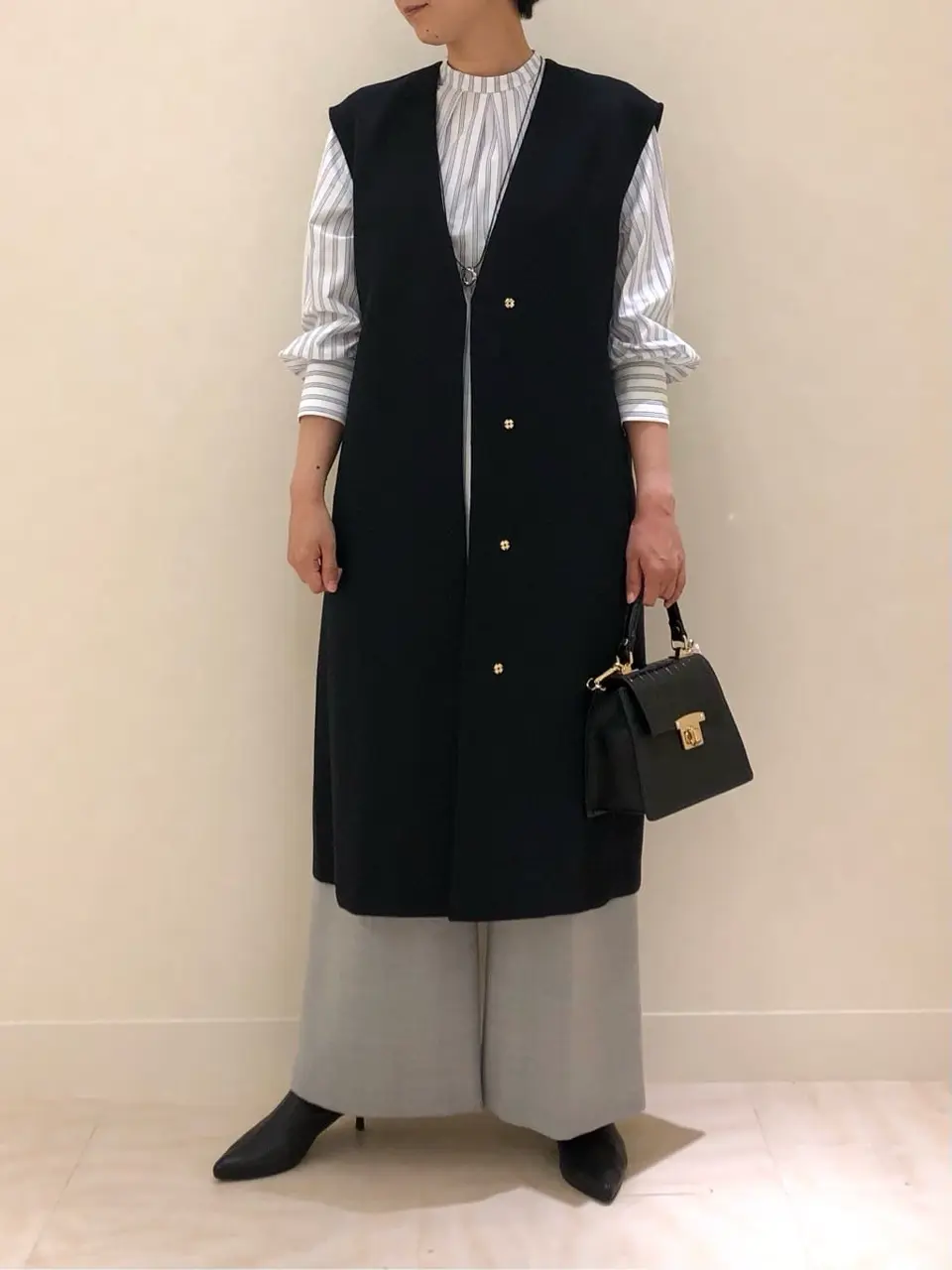 自由区 スタッフ コーディネート画像