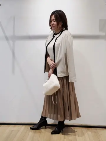 自由区 eri コーディネート画像