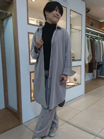 自由区 田中 コーディネート画像