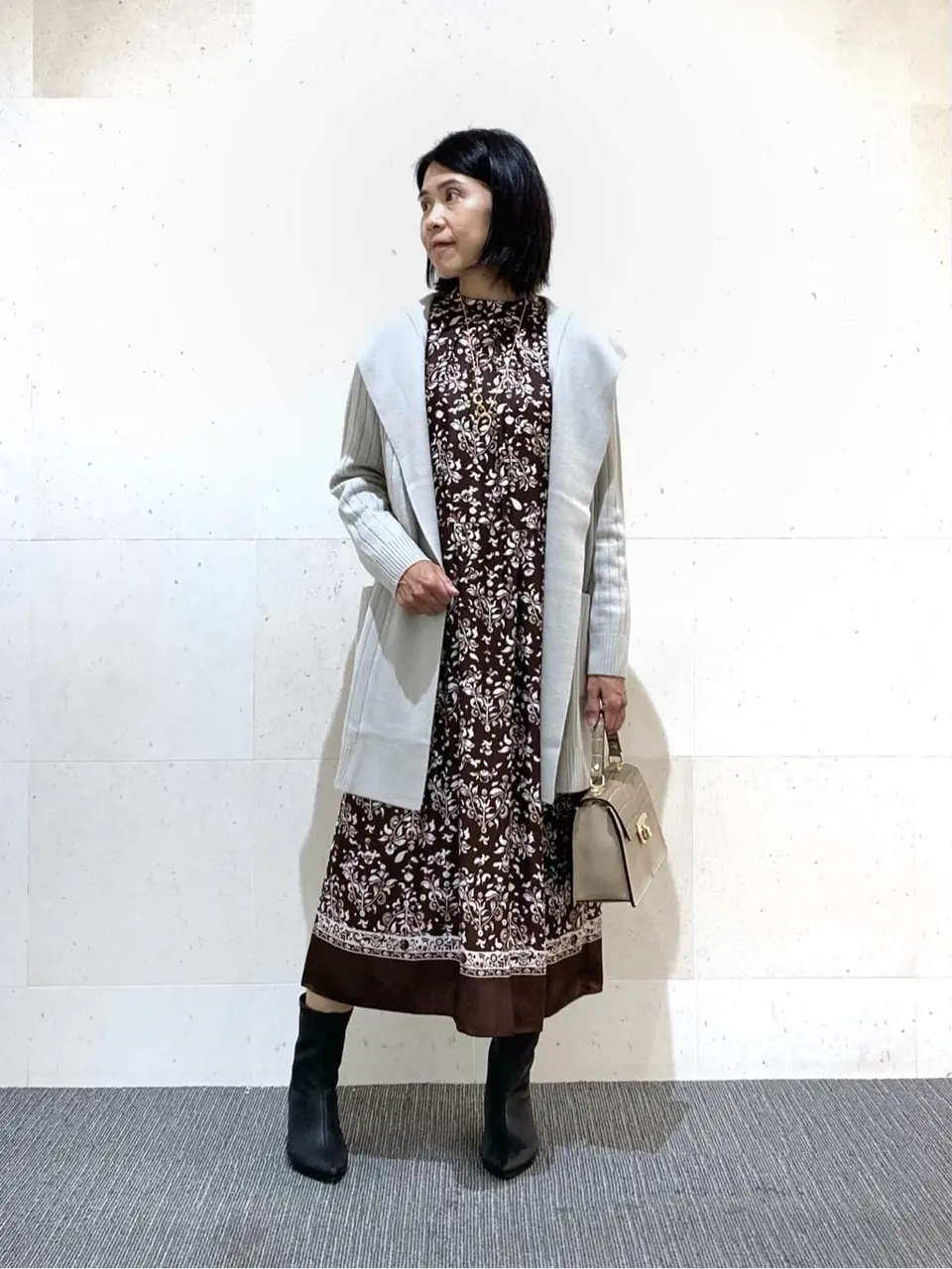 自由区 成川 コーディネート画像