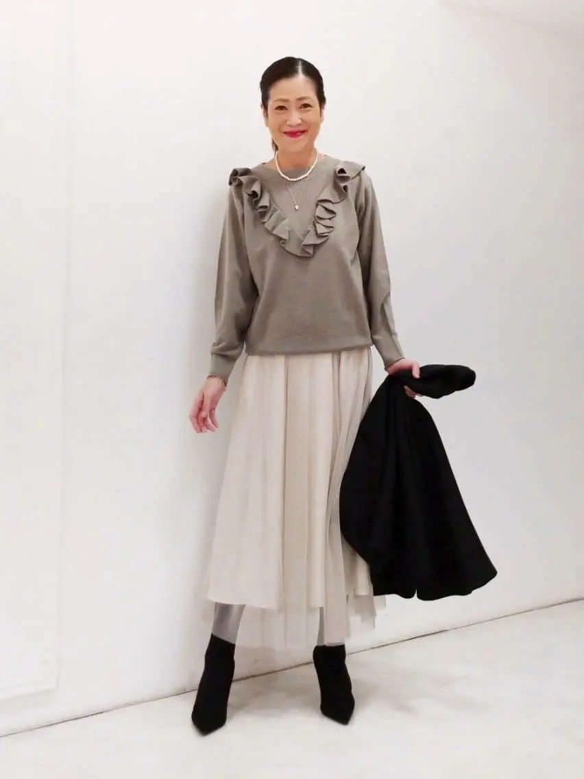 自由区 八田 コーディネート画像