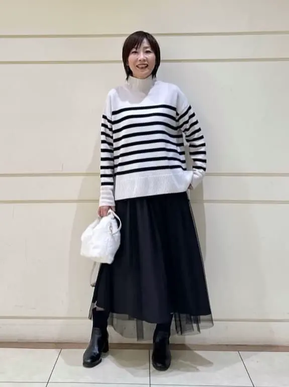 自由区 maruri コーディネート画像