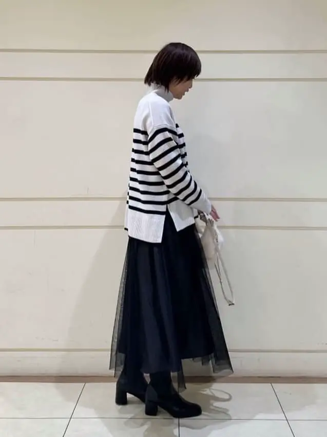 自由区 maruri コーディネート画像